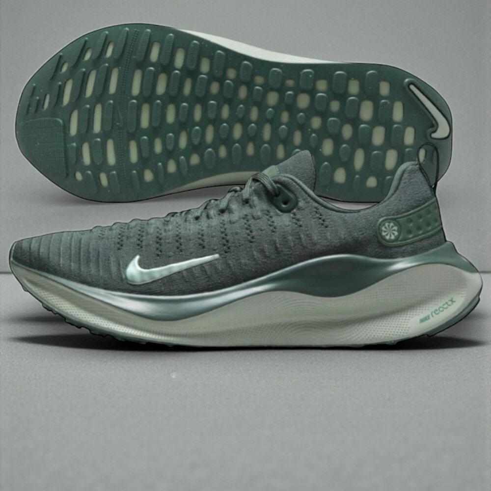 Nike ReactX Infnity Run 4 Womens Running Shoes Vintage Green DR2670 304 NEW